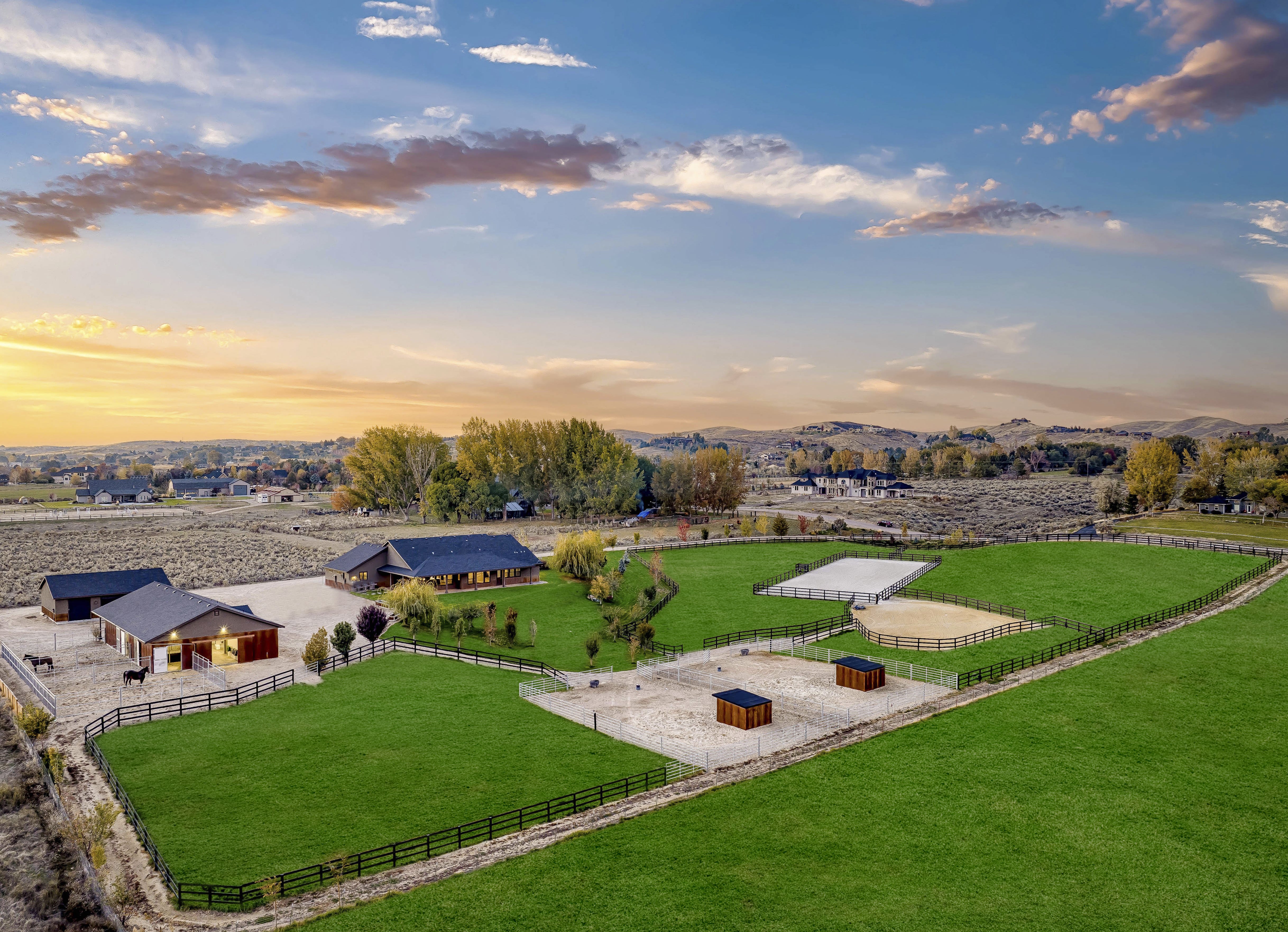 Featured image for “Equestrian Paradise on 5 Acres in Exclusive Eagle”