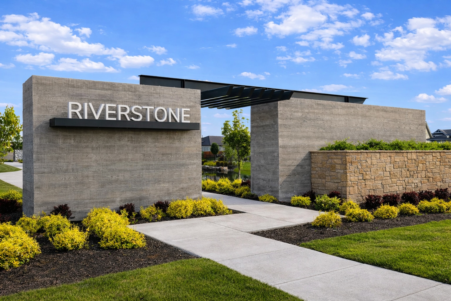 Image of the Riverstone Neighborhood in Idaho