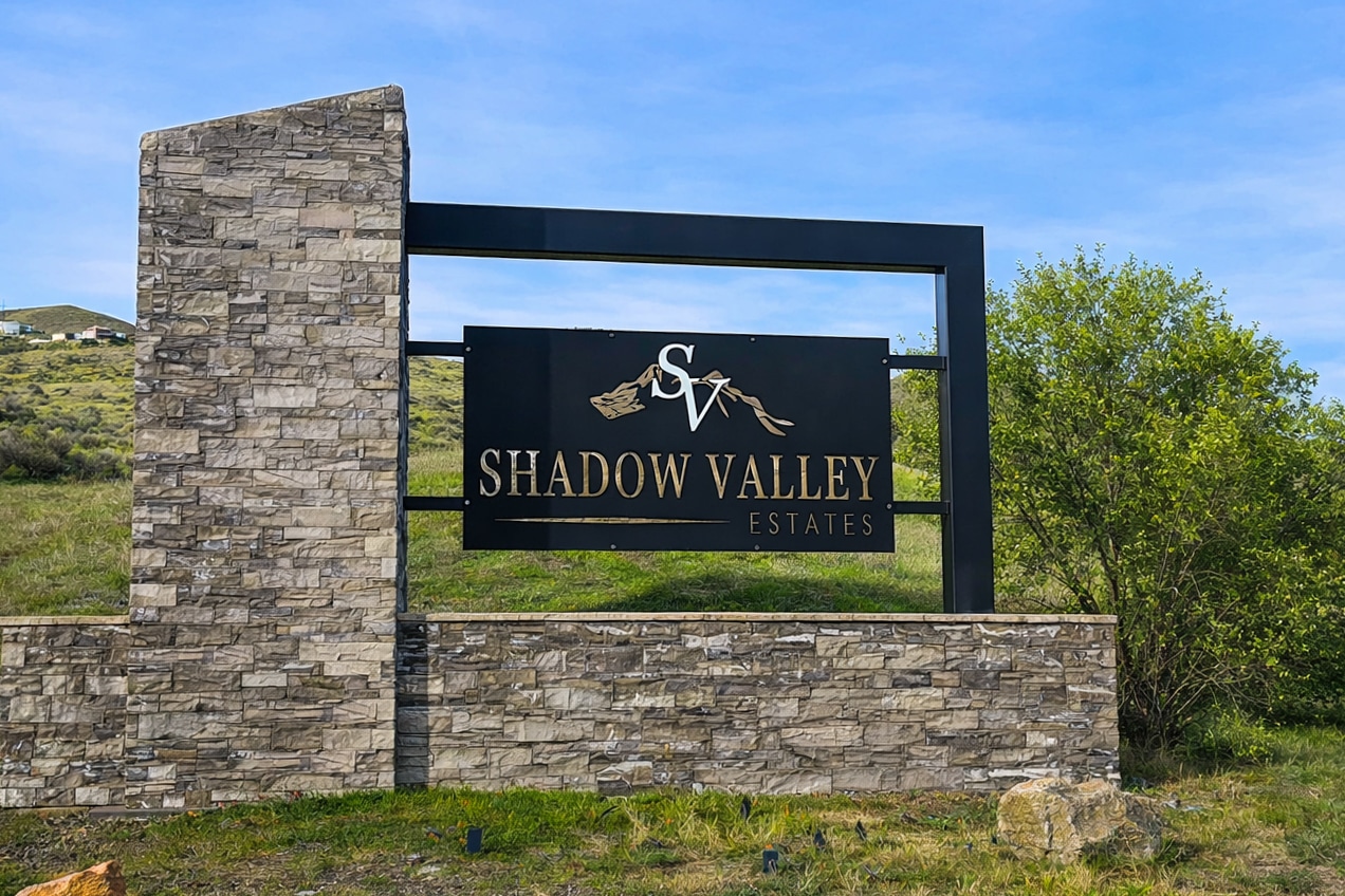 Image of the Shadow Valley Estates Neighborhood in Idaho