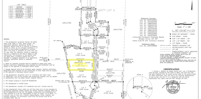 Lot 5 Legends Lane, Caldwell, Idaho 83607, ,Land,For Sale,Lot 5 Legends Lane,98891246