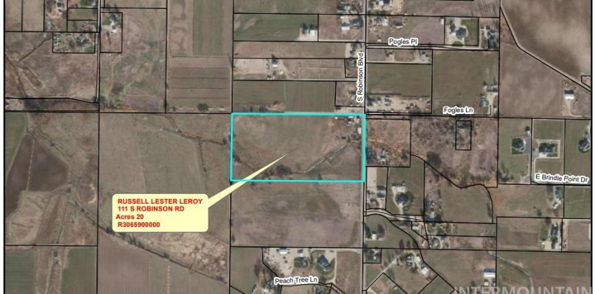 111 S Robinson Rd, Nampa, Idaho 83687, ,Land,For Sale,111 S Robinson Rd,98891287